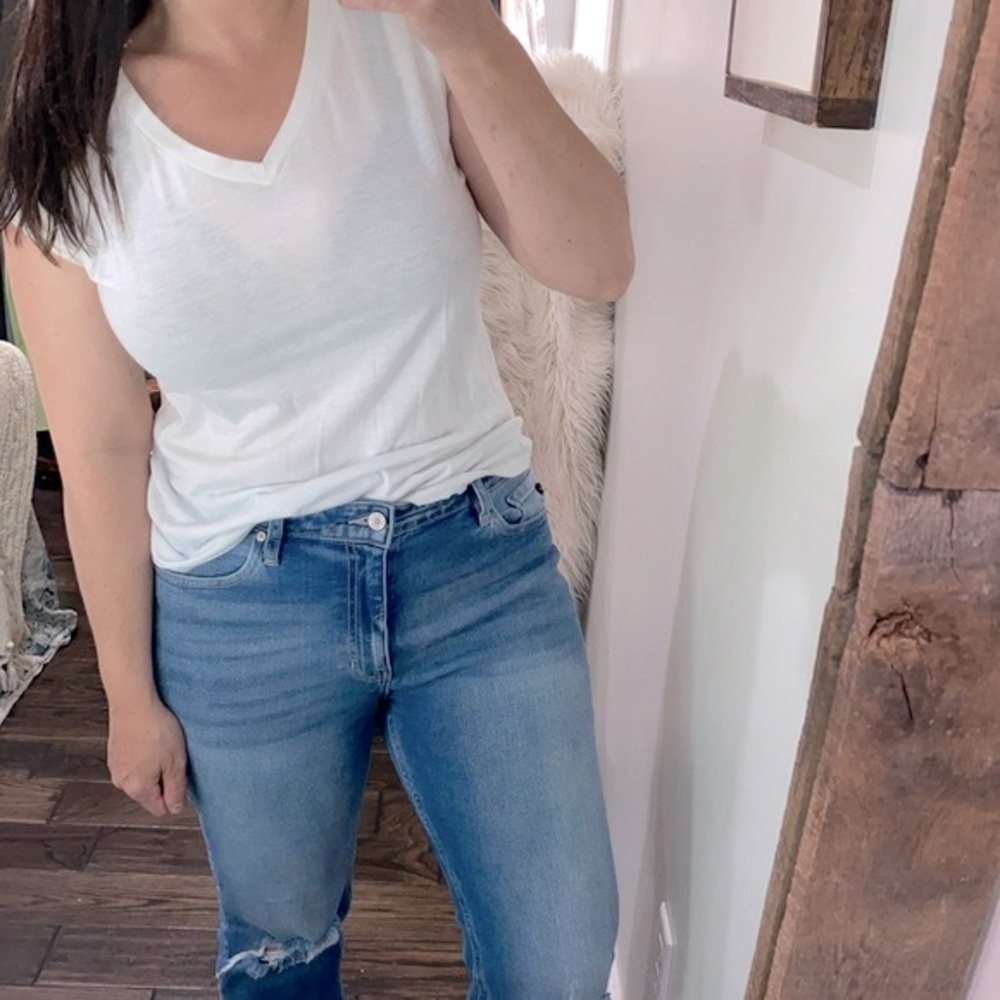 SHEIN white T-shirt size large